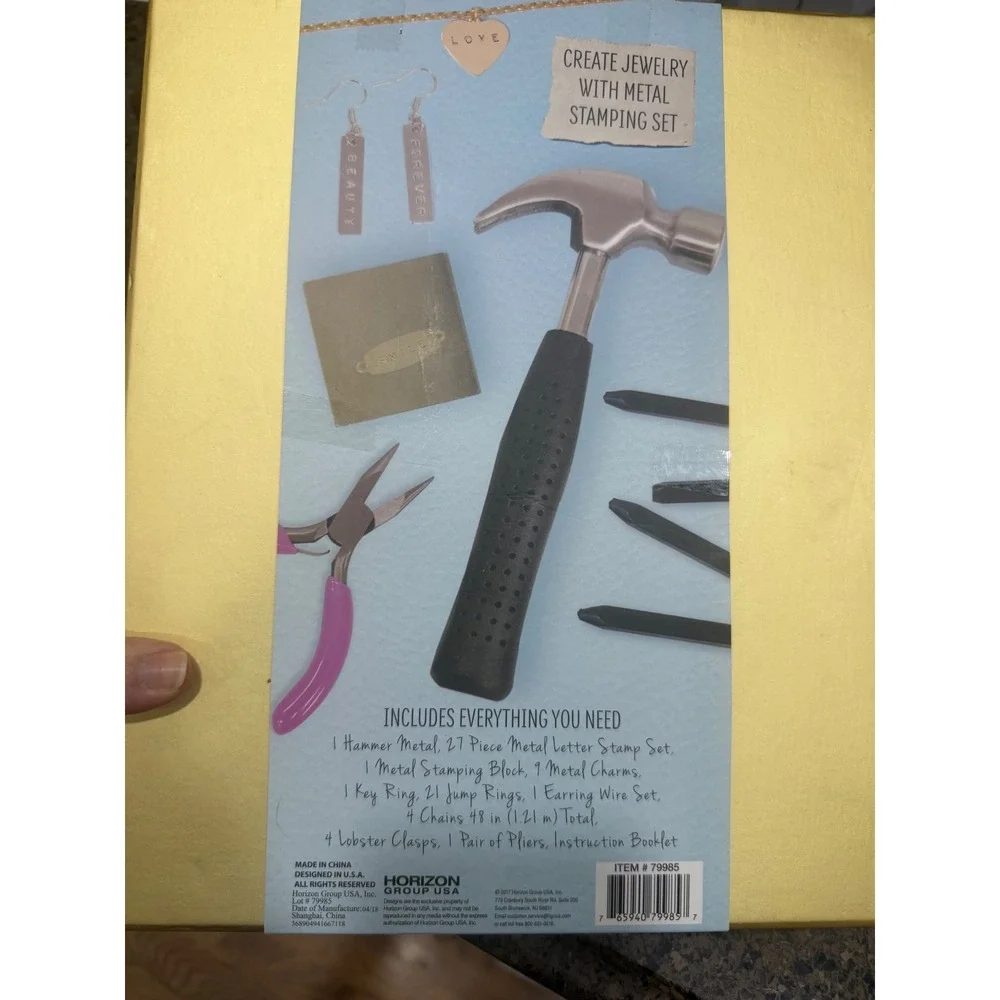 STMT DIY Hand Stamped Jewelry‎ Kit BRAND NEW